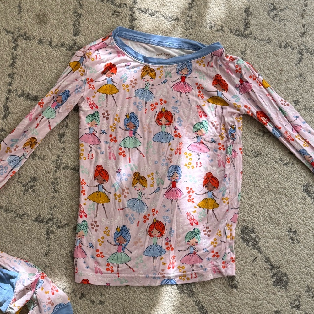 Little Sleepies Ballet Pajamas 3t